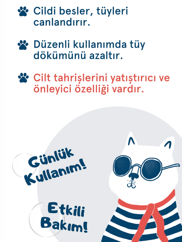 DÖKÜLME KARŞITI KÖPÜK - KEDİLERE ÖZEL