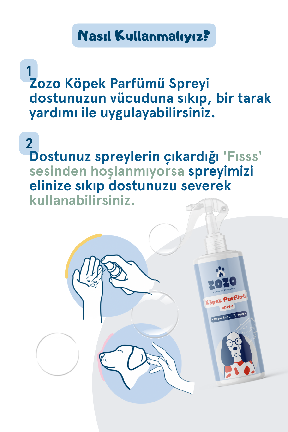Köpek Parfümü Sprey 
