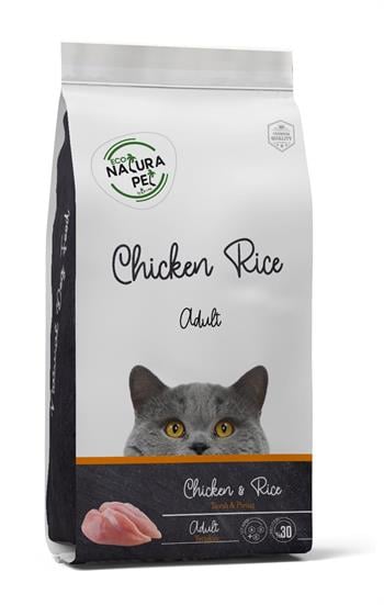 Eco Natura Pet Tavuk & Pirinçli Yetişkin Kedi Maması 15 Kg