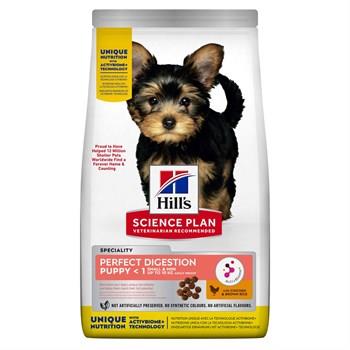Hill's Science Plan Perfect Digestion Küçük & Mini Irk Yavru Köpek Maması 1,5 Kg.