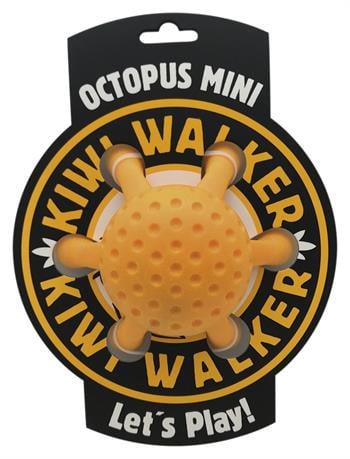 Kiwi Walker Parçalanmaz Yüzen Köpek Oyuncağı Ahtapot Mini