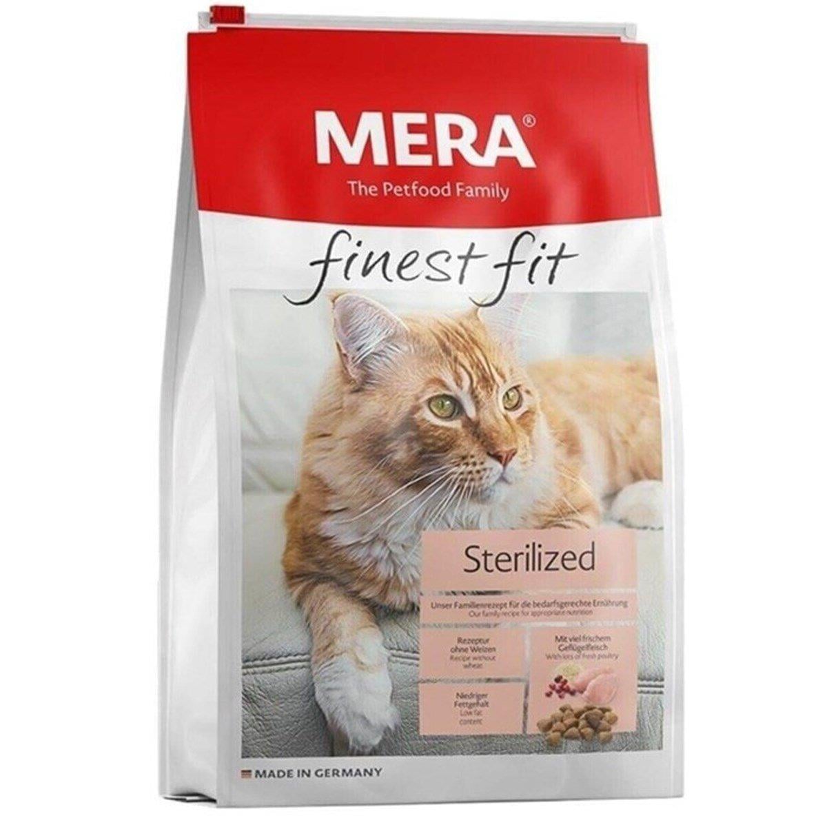 Mera Finest Fit Sterlised Tavuklu Kısırlaştırılmış Kedi Maması 4 Kg
