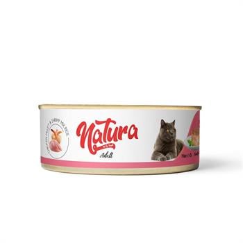 Natura Tavuk Fileto&Karides Jöle İçinde Pirinçli Kedi Konservesi 70Gr