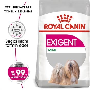 Royal Canin Mini Exigent Küçük Irk Seçici Köpekler İçin Kuru Mama 3 Kg