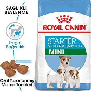 Royal Canin Mini Starter Küçük Irk Anne ve Yavru Köpek Maması 4 Kg