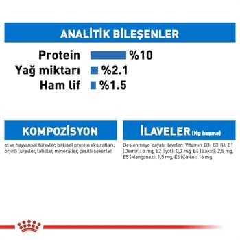 Royal Canin Ultra Light Kedi Konservesi 85Gr