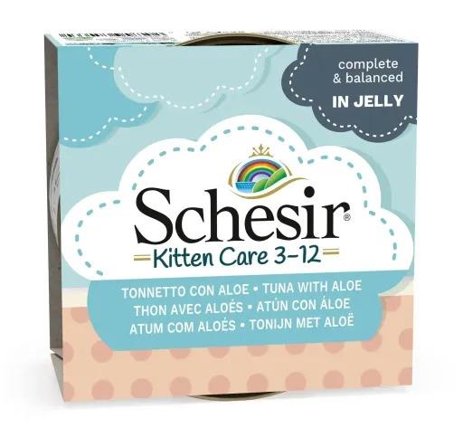 Schesir Ton Balıklı Ve Aloeveralı Yavru Kedi Konservesi 85 Gr 