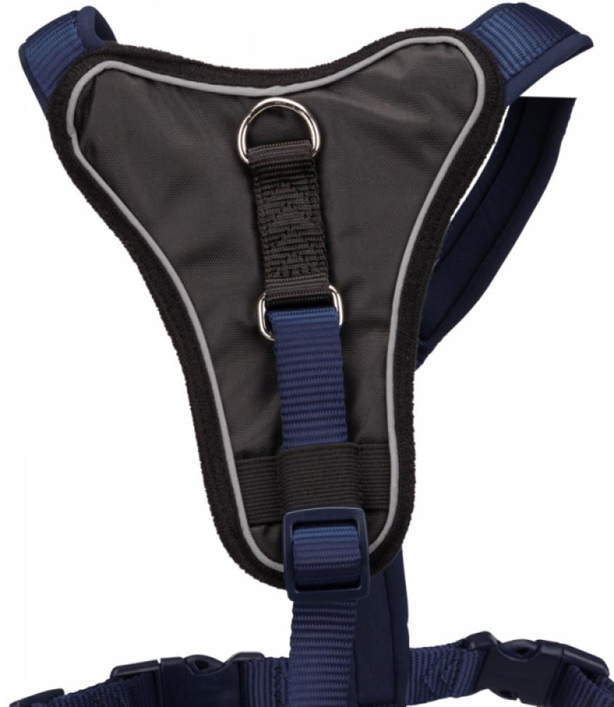 Trixie Köpek Premium Göğüs Tasması XL-XXL 95-120cm 25mm Çivit Mavi
