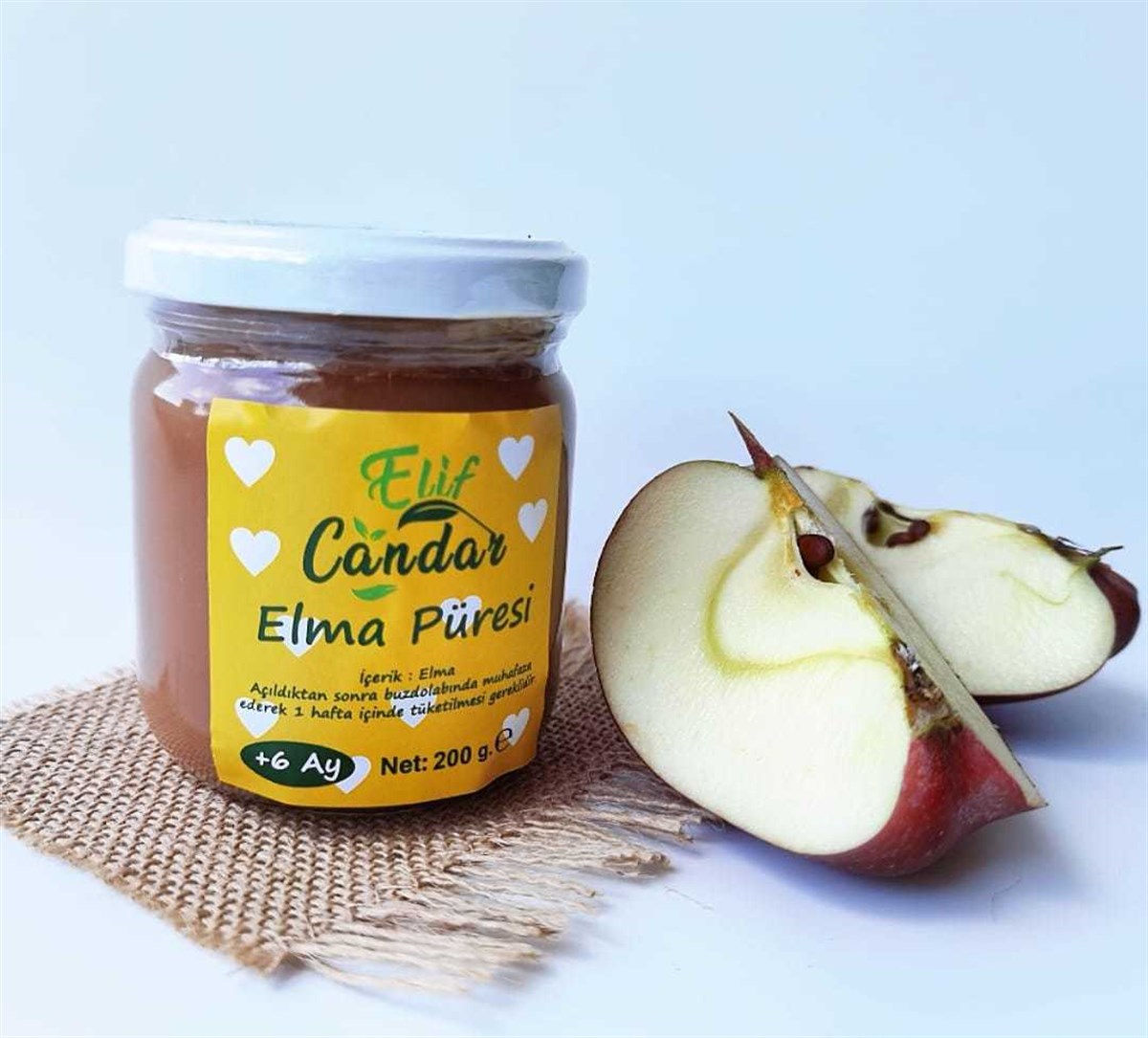 Elma Püresi (+6 ay ve üzeri 200 gr.)