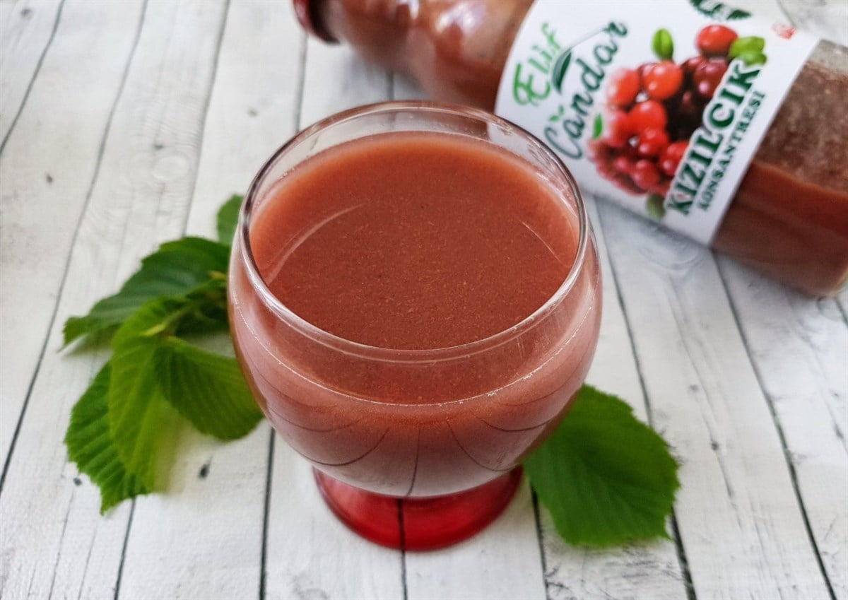 Kızılcık Konsantresi (Şekersiz) (700ml)