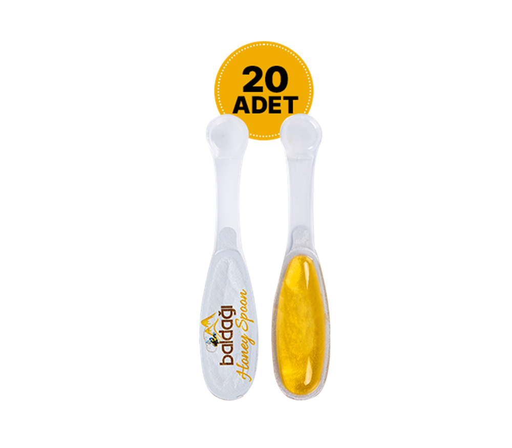 Baldağı Kaşık Süzme Çiçek Balı (7gr) * 20 adet