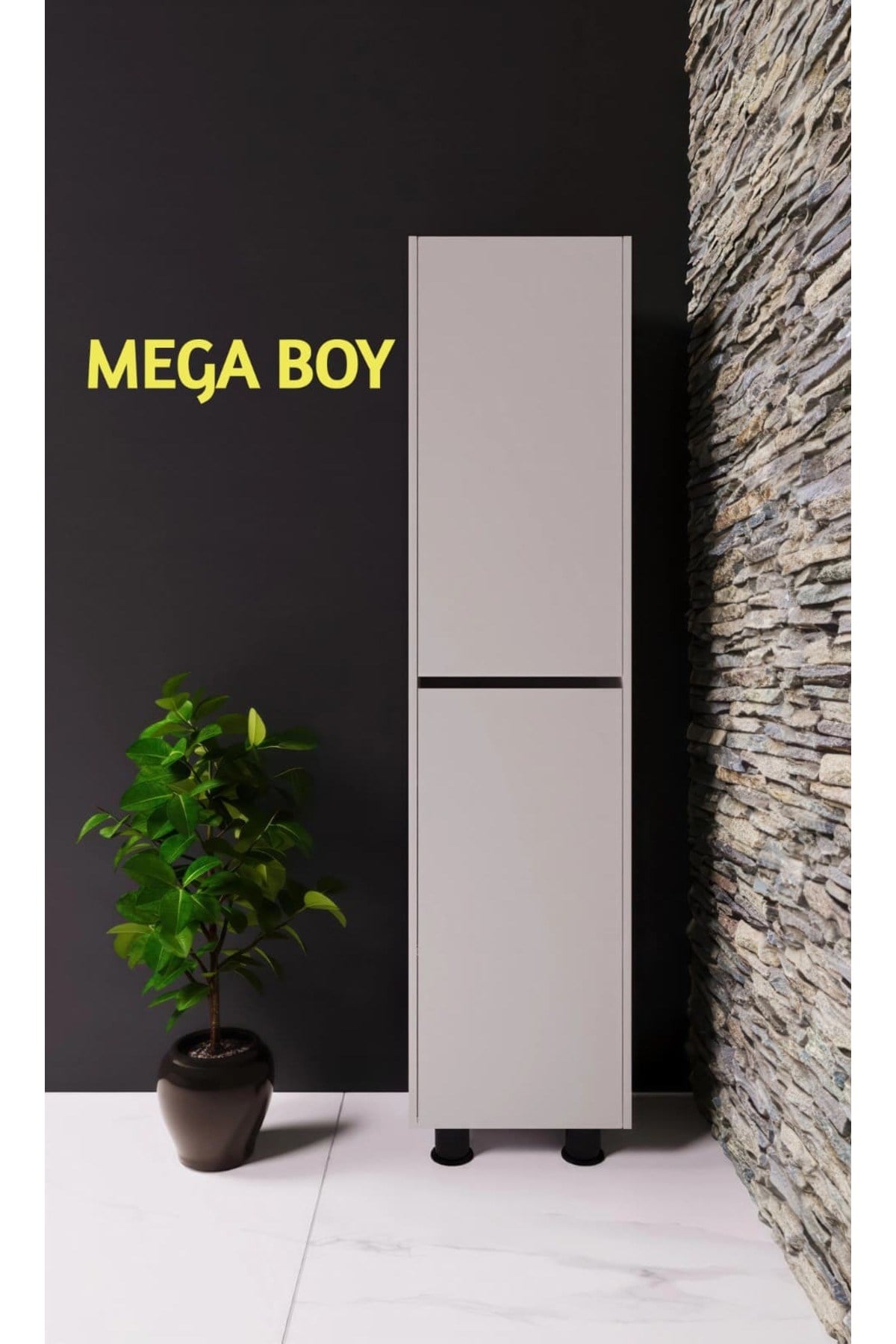 KOMBİ DOLABI DEMONTE 210`LUK MEGA BOY