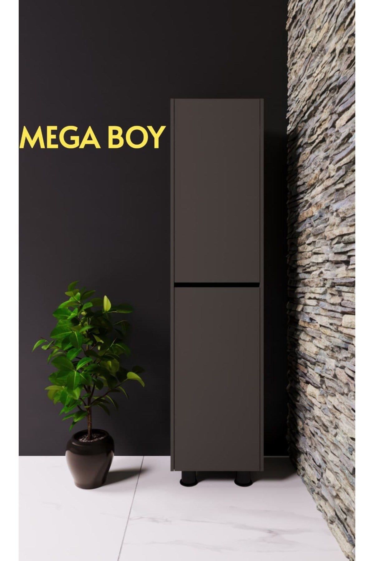 KOMBİ DOLABI DEMONTE 210`LUK MEGA BOY