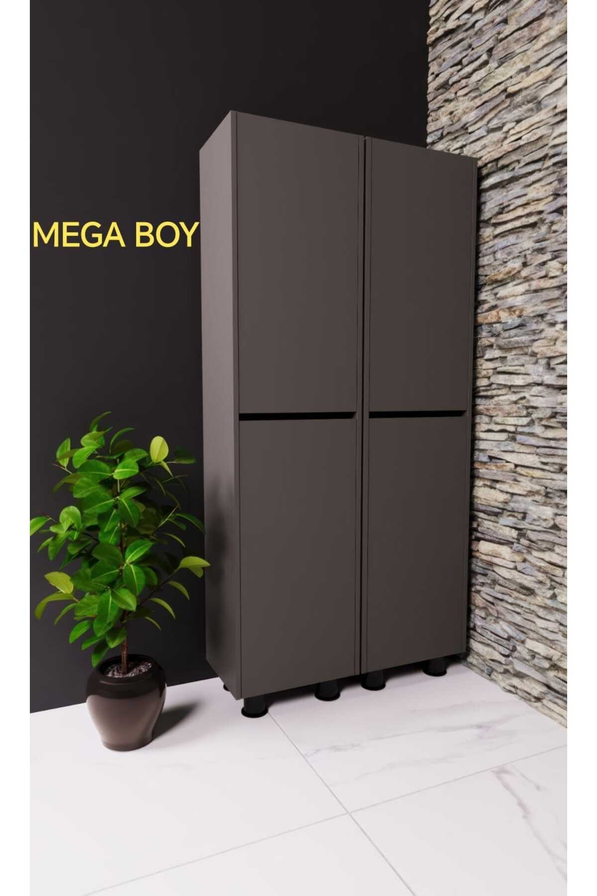 KOMBİ&ERZAK DOLABI İKİLİ MEGA BOY 210`LUK DEMONTE