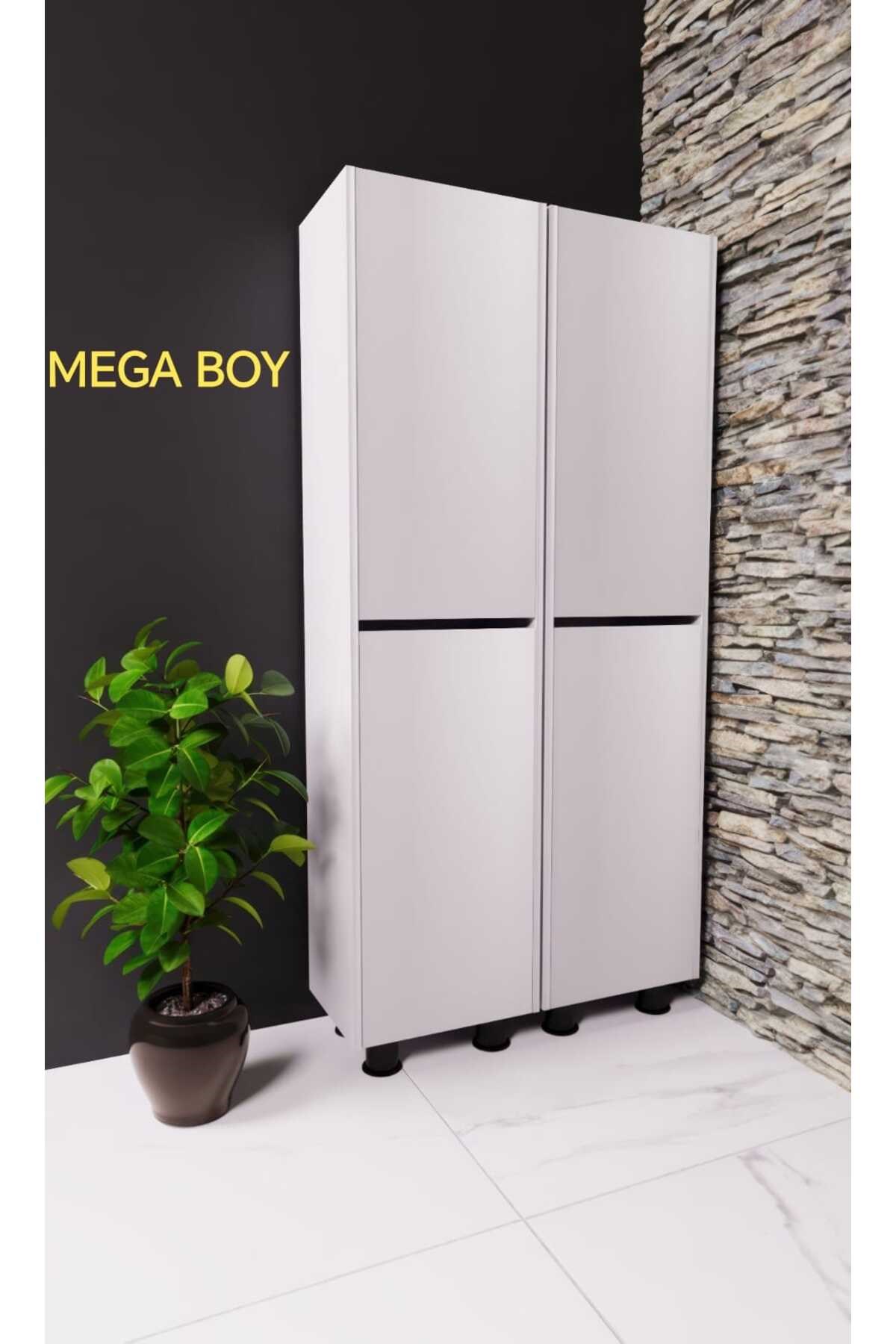 KOMBİ&ERZAK DOLABI İKİLİ MEGA BOY 210`LUK DEMONTE