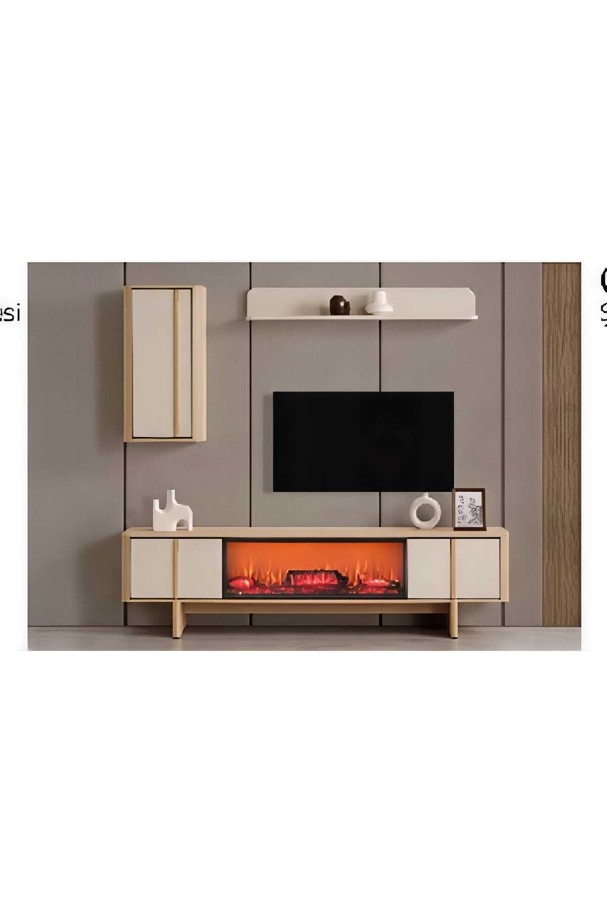 STİL TV ÜNİTESİ (ŞÖMİNE OPSİYONEL)