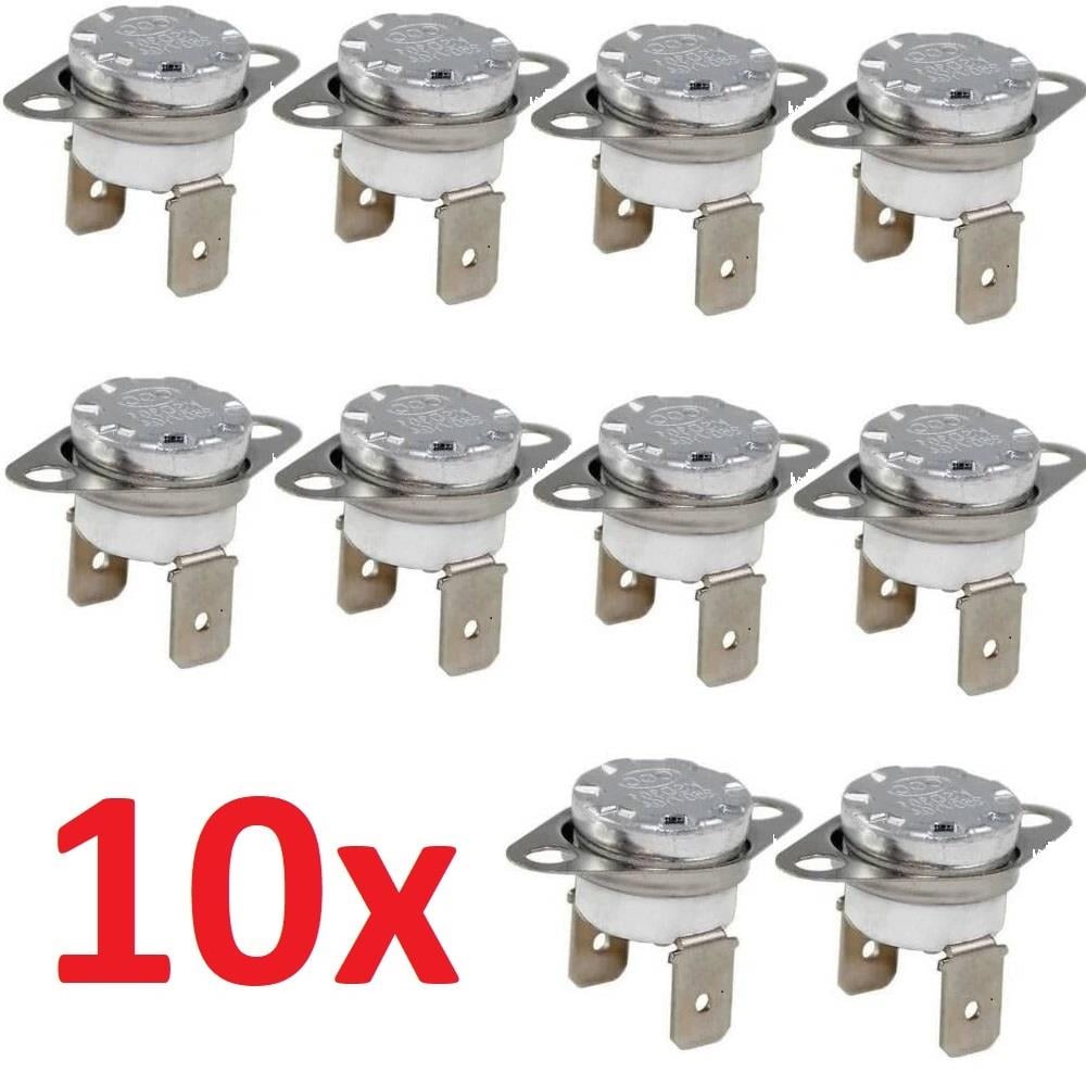 10 Adet KSD302 60C 16A Limit Termostat 