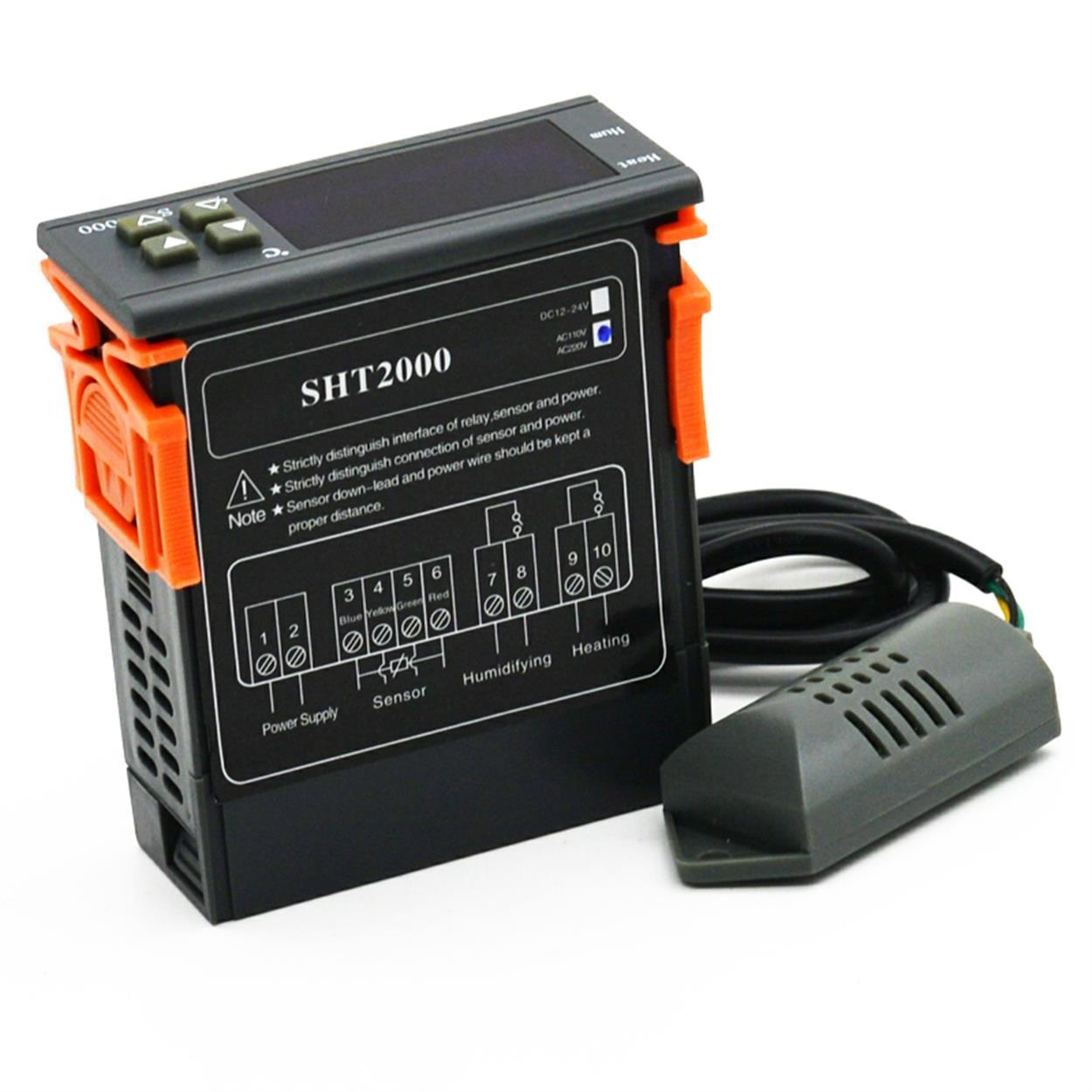 SHT2000 220v 10A Isı ve Nem Kontrolörü