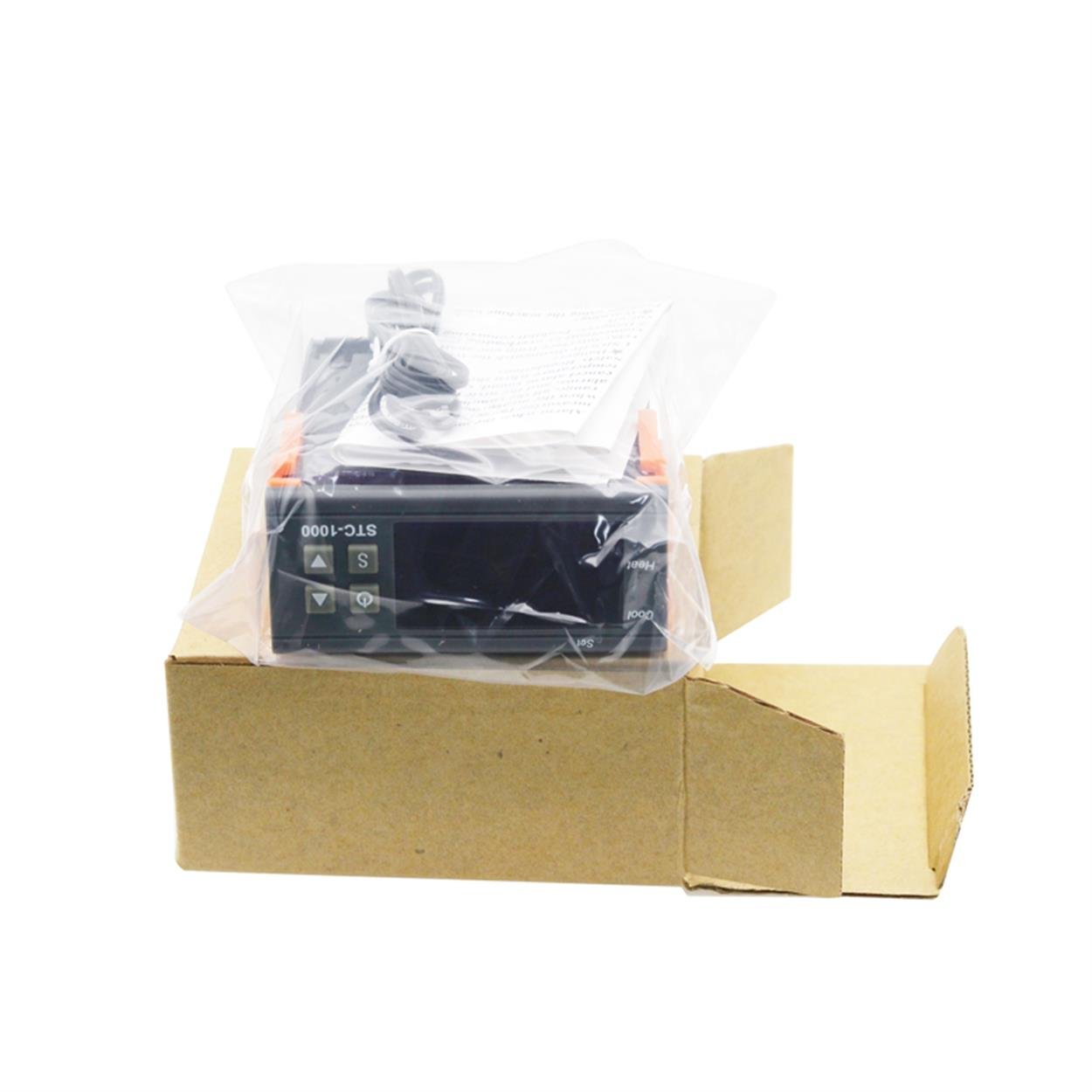 STC-1000T 12v-72v 10A Özel Üretim Dijital Termostat+Yedek Prob