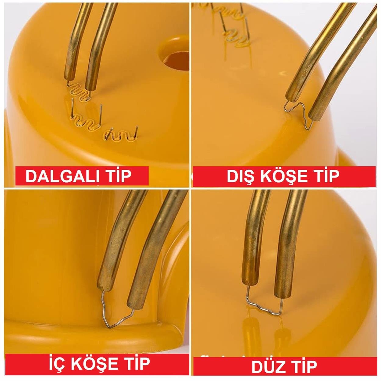 Yate10 1000x Set Plastik Kaynak Zımba Teli