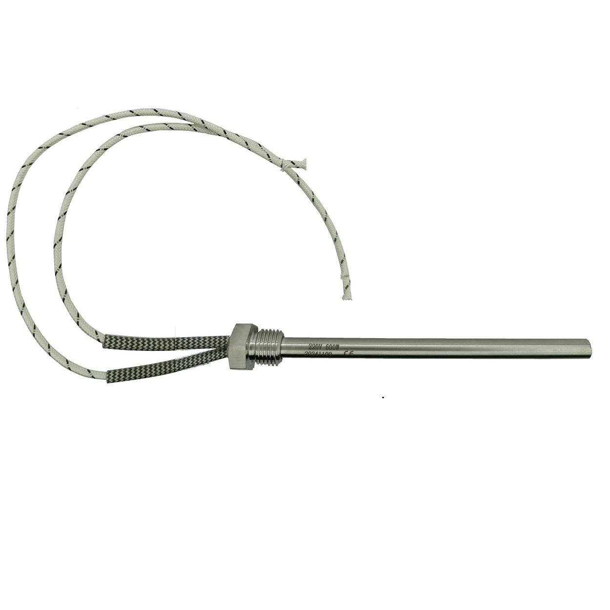 Yate10 1/2 Diş Çaplı 220Volt 600W Radyatör,Petek,Tank Isıtıcı Paslanmaz Çubuk Rezistans