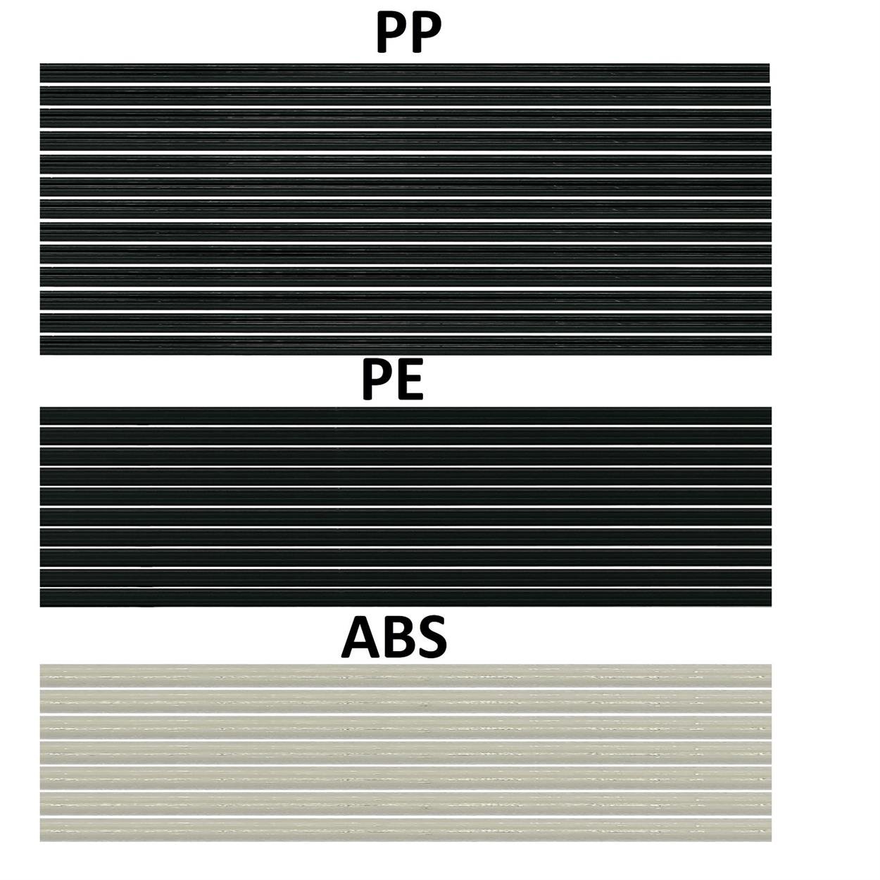 YATE10 30x Set PP ABS PE Plastik Kaynak Çubuğu