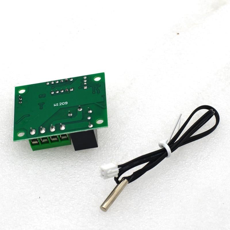 Yate10 W1209 12V 10A Hassas Termostat 