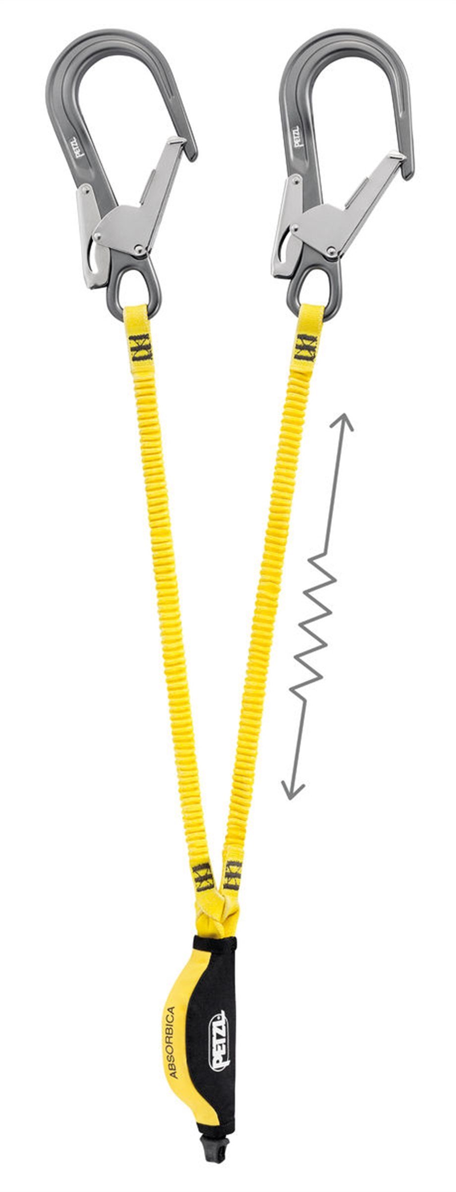 PETZL ABSORBICA Y - Çift Kollu Lanyard