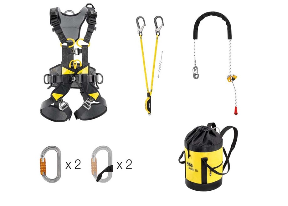 PETZL Düşüş Durdurma ve Konumlanma Kiti