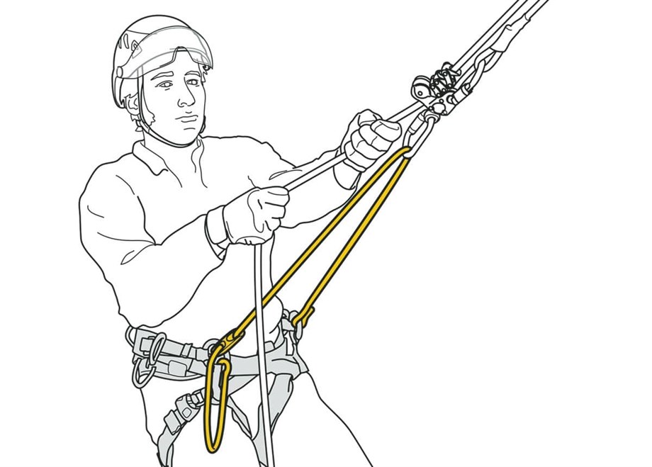 PETZL SEQUOIA ve SEQUOIA SRT İçin Ayarlanabilir Bağlantı Köprüsü