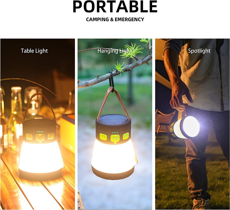 Wodern Taşınabilir Kamp Lambası