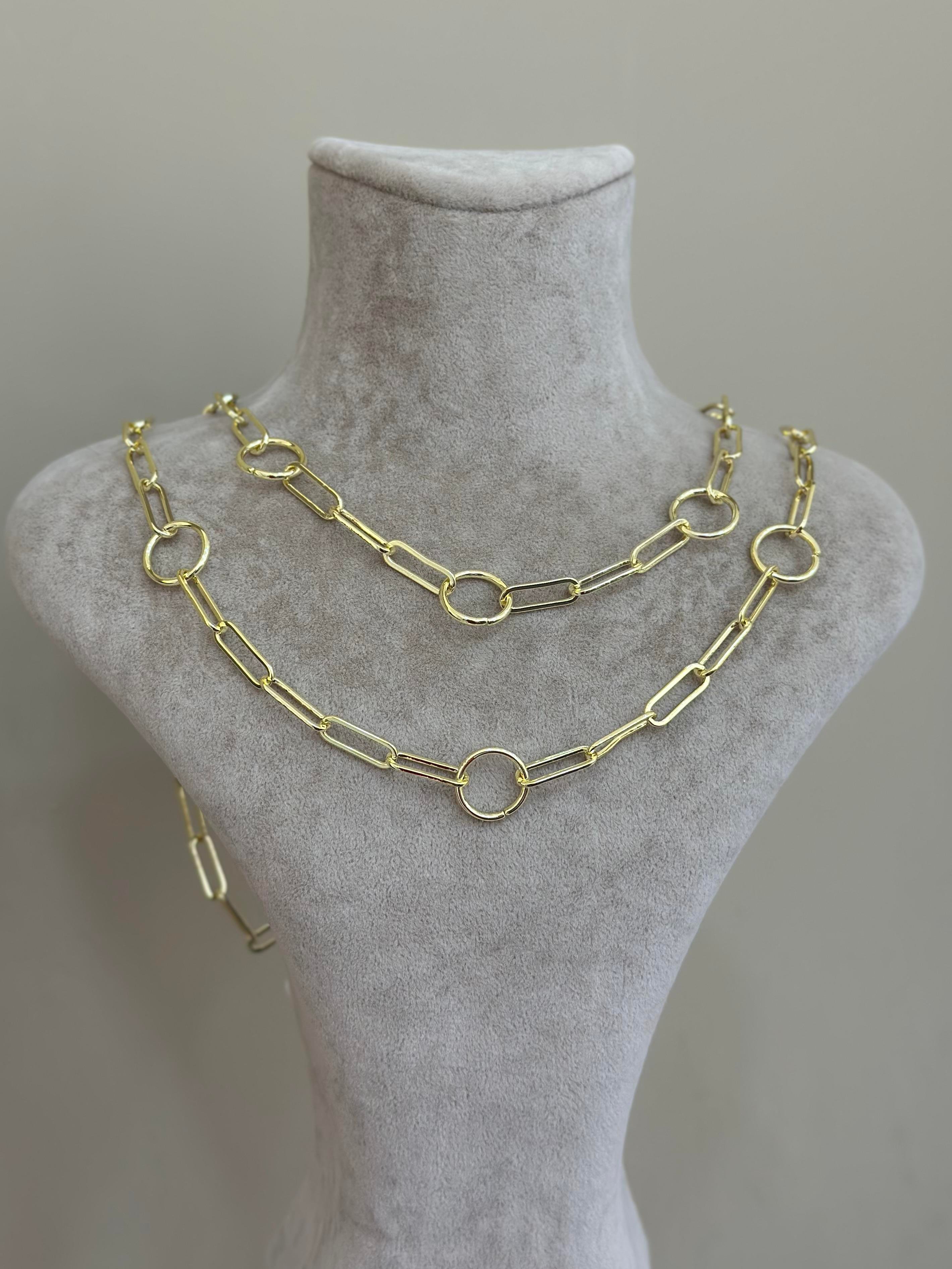 14K gold kolye