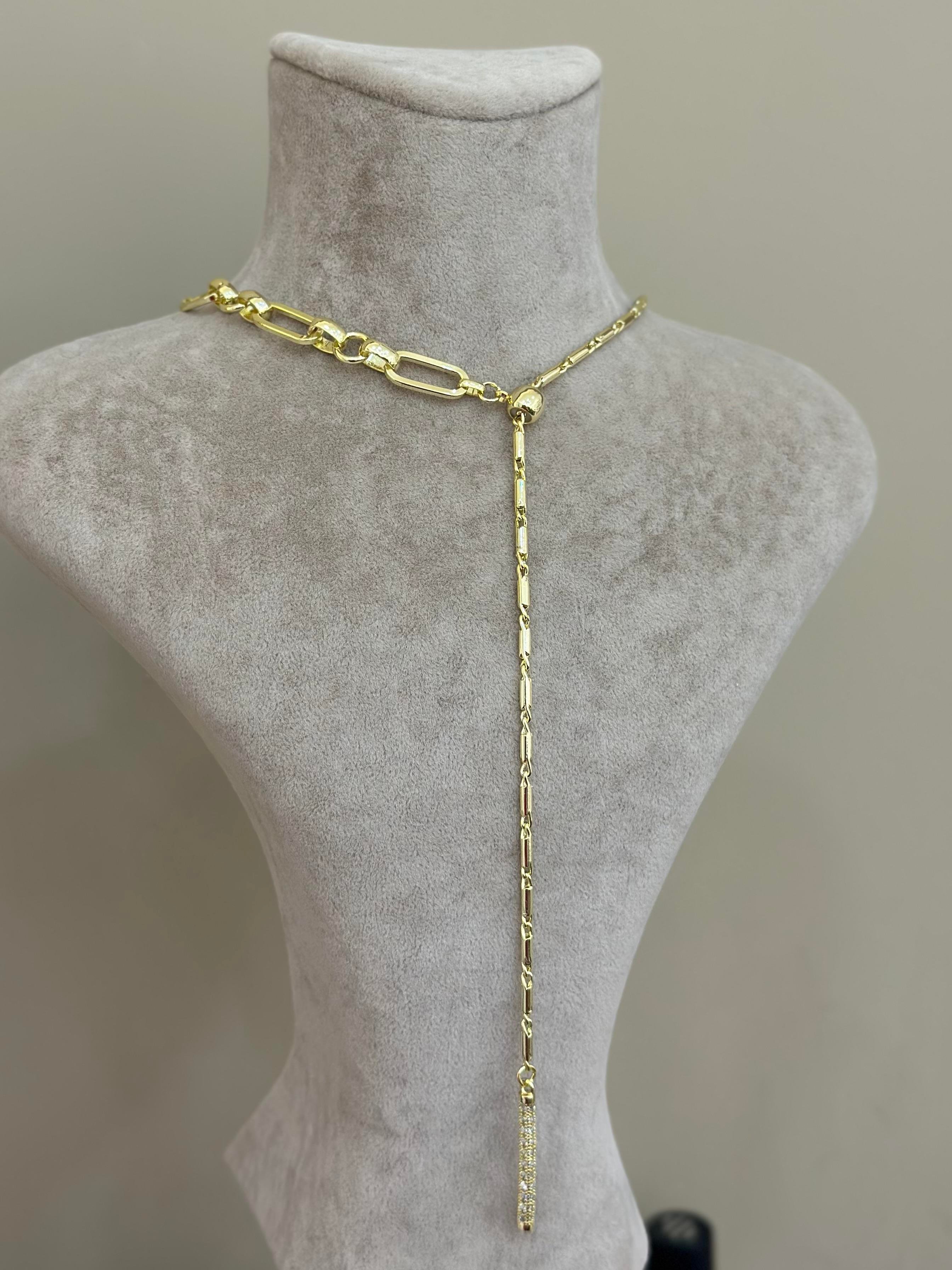 14K gold kolye