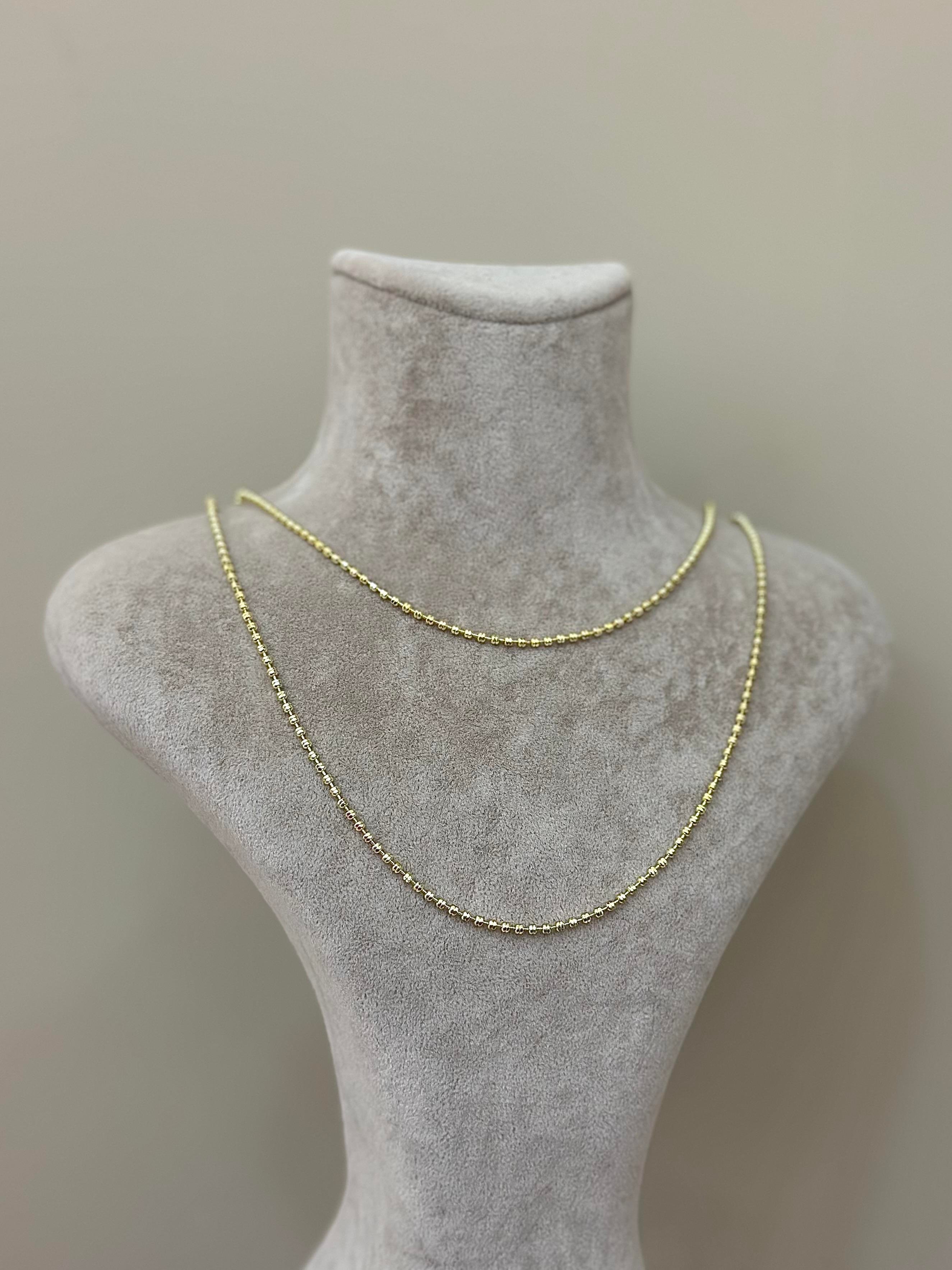 14K gold kolye