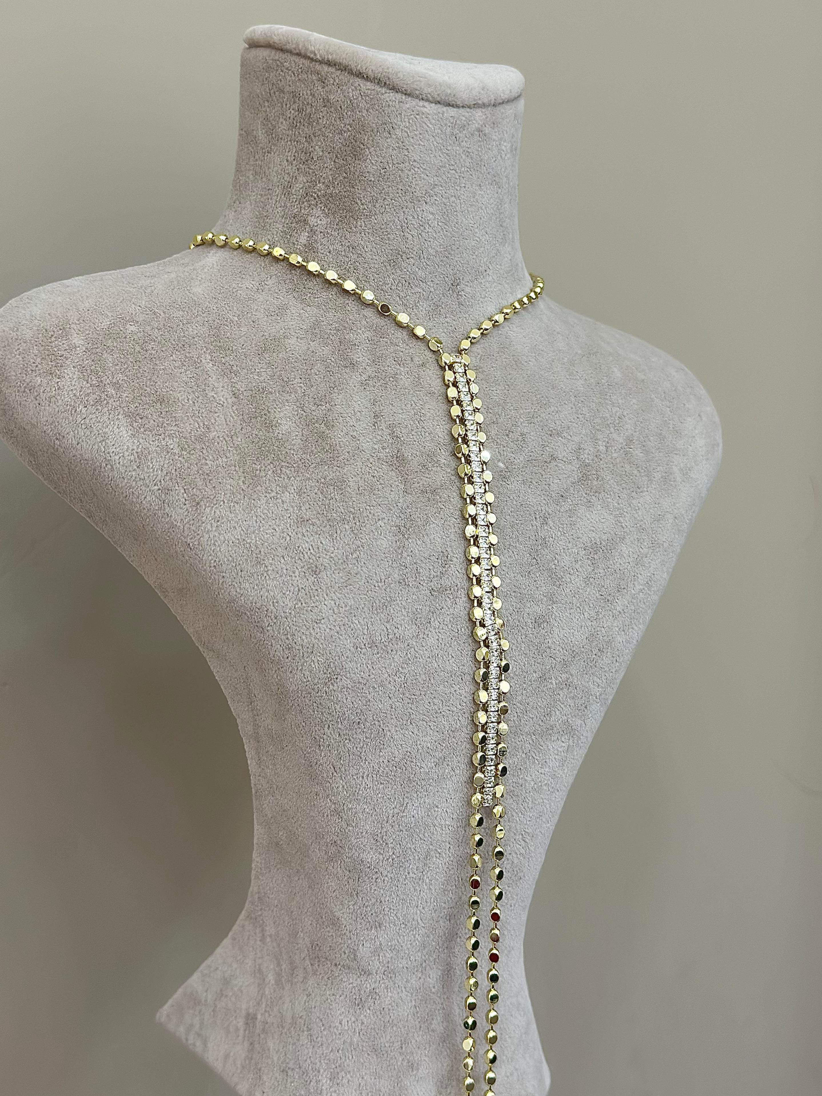 14K gold kolye