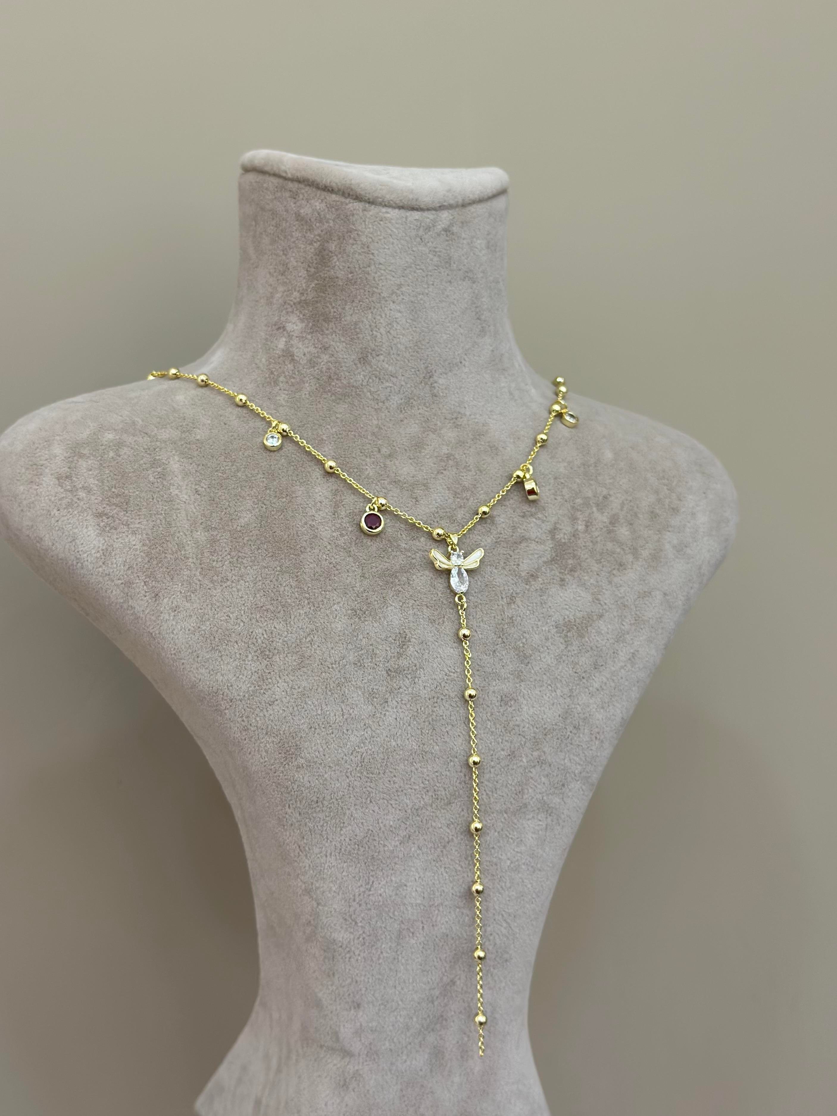 14K gold kolye