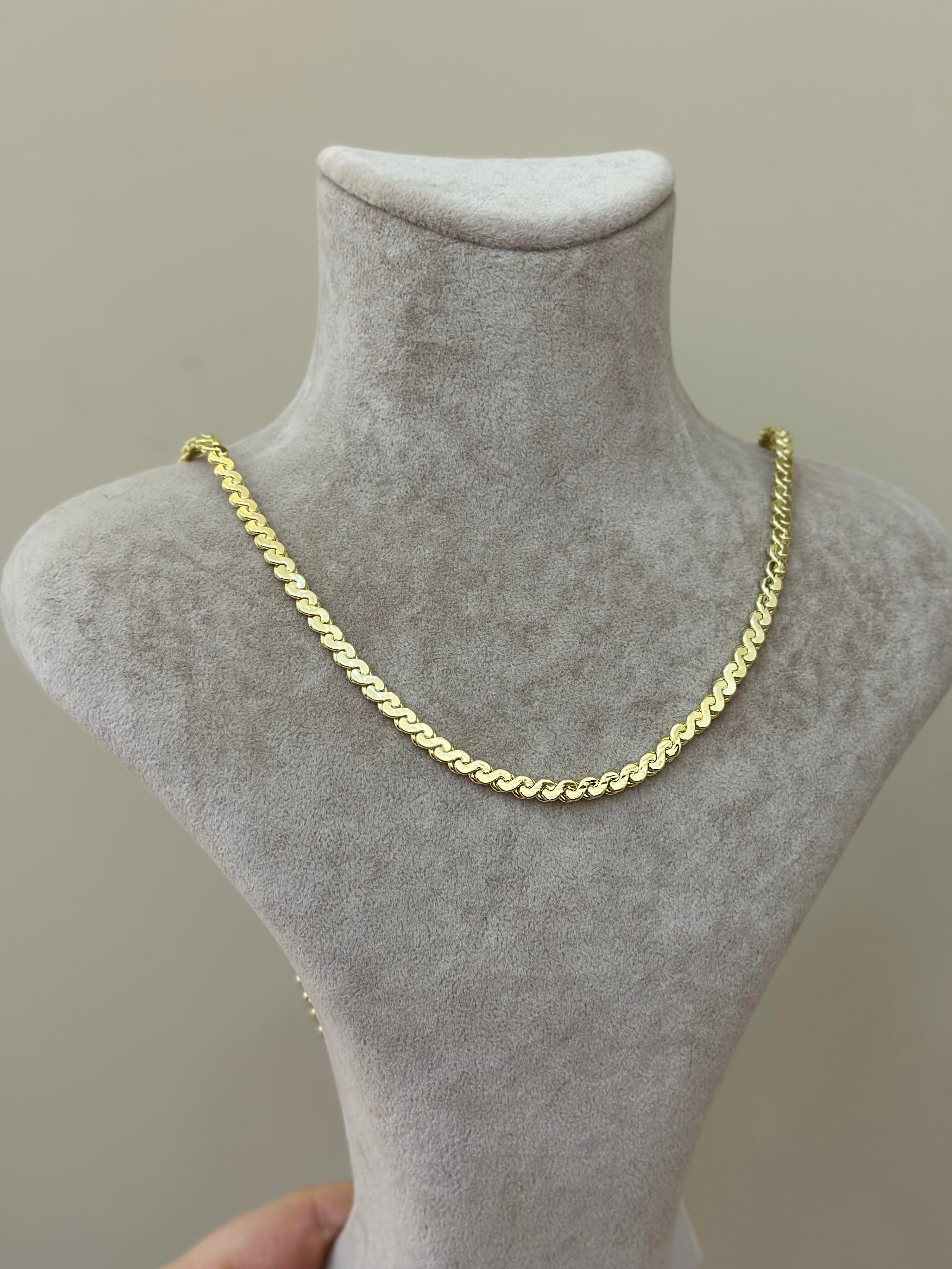 14K gold kolye