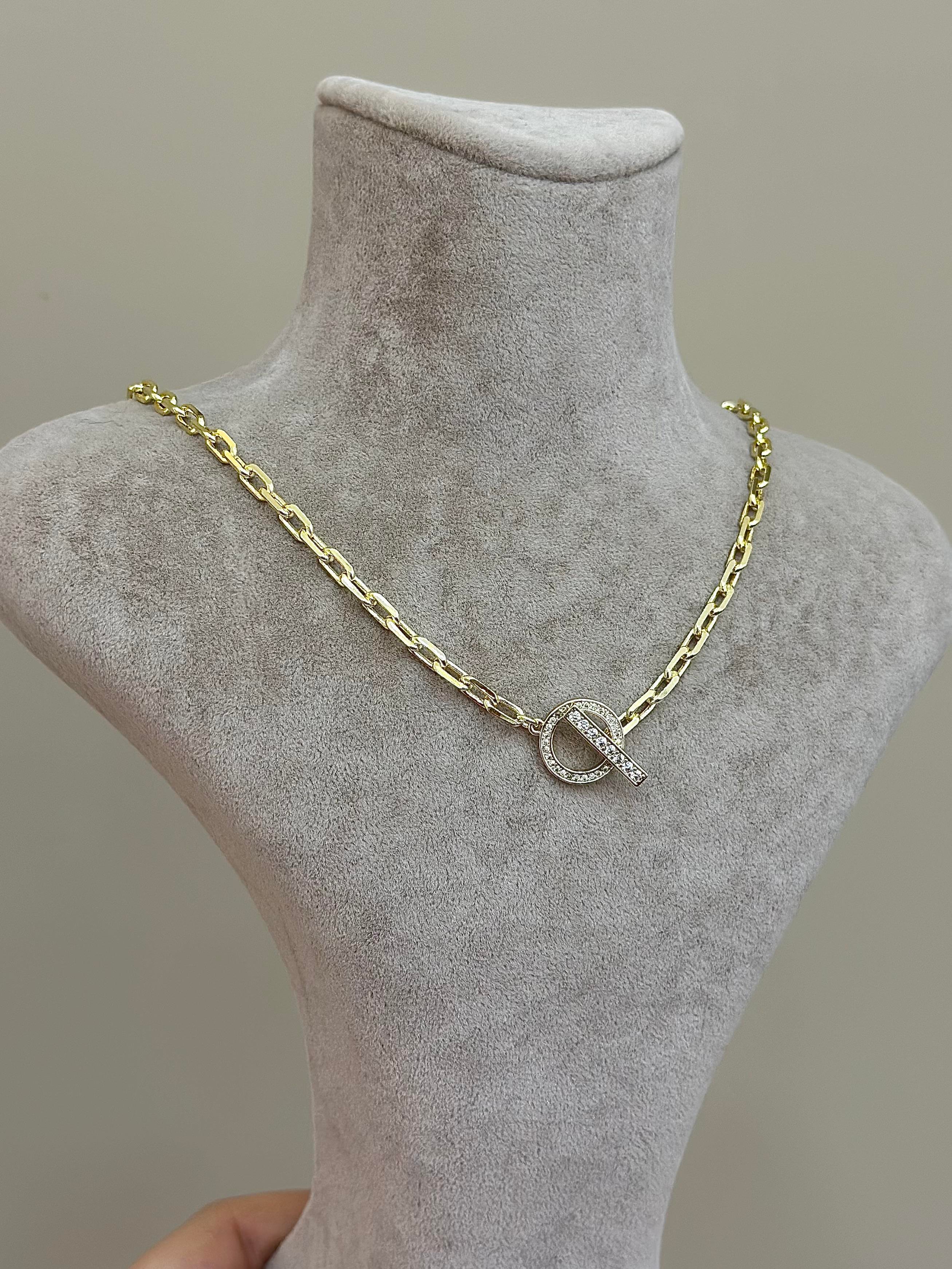 14K gold kolye