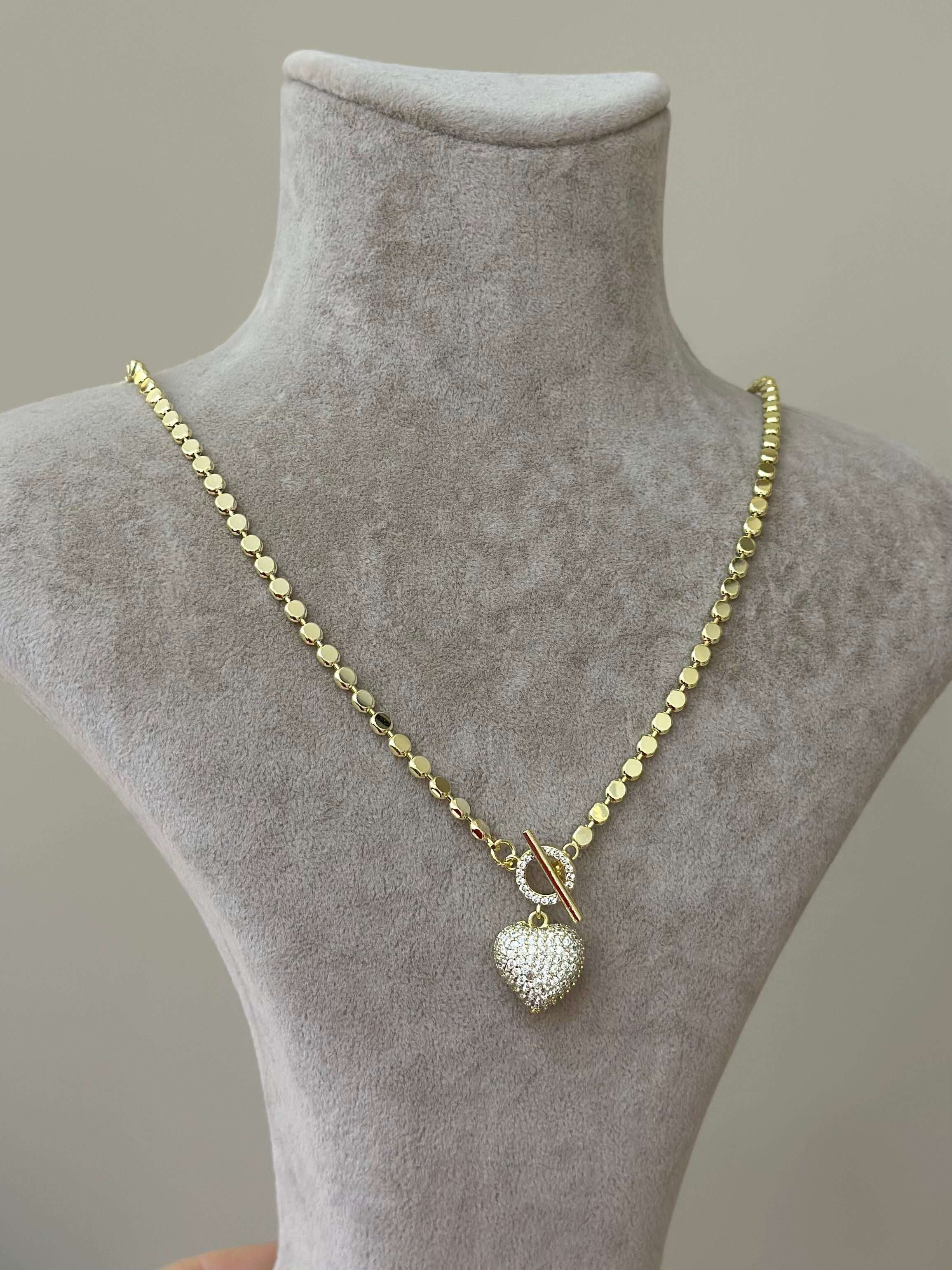 14K gold kolye
