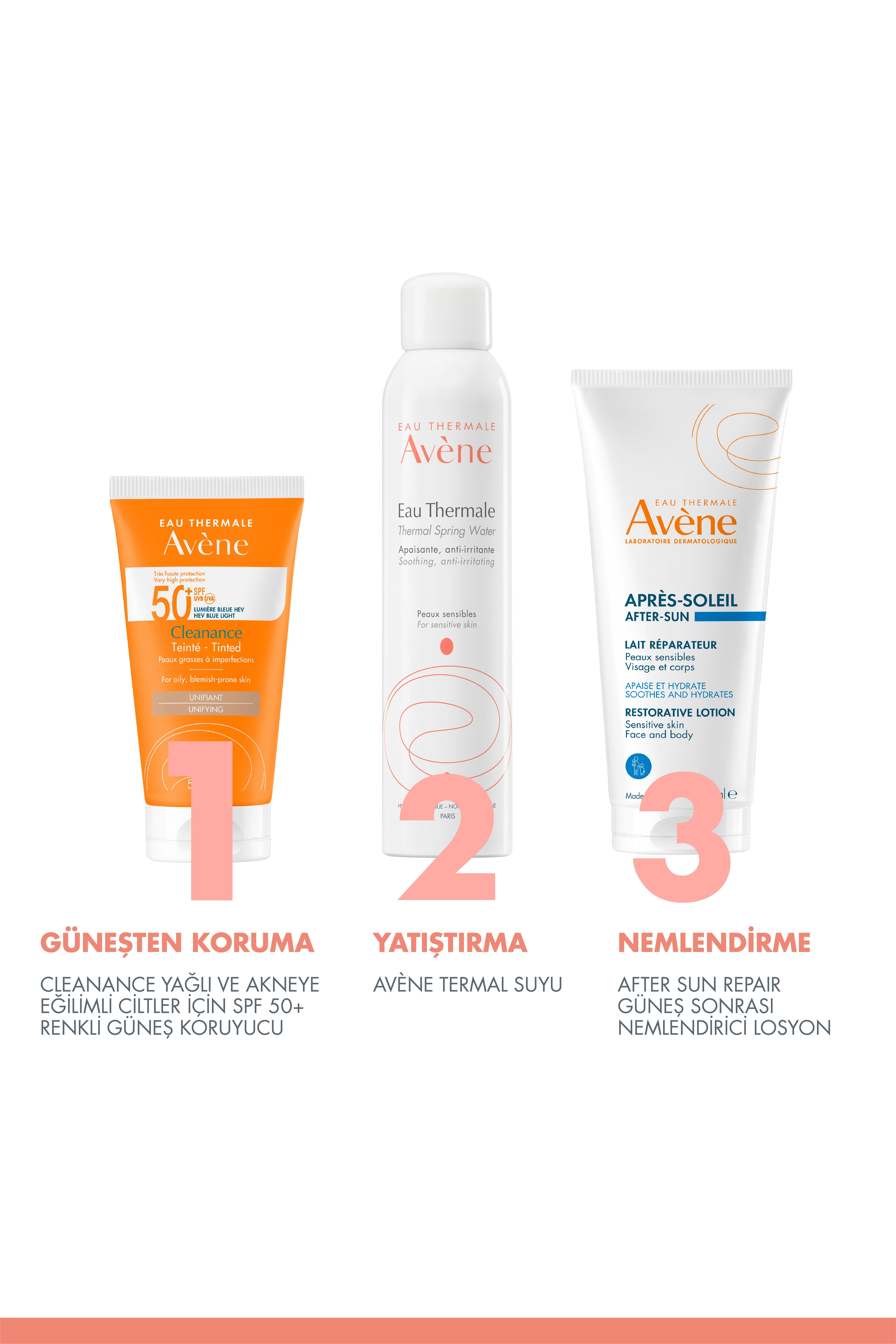 Avene Cleanance Tinted Güneş Koruyucu Spf 50 50 ml