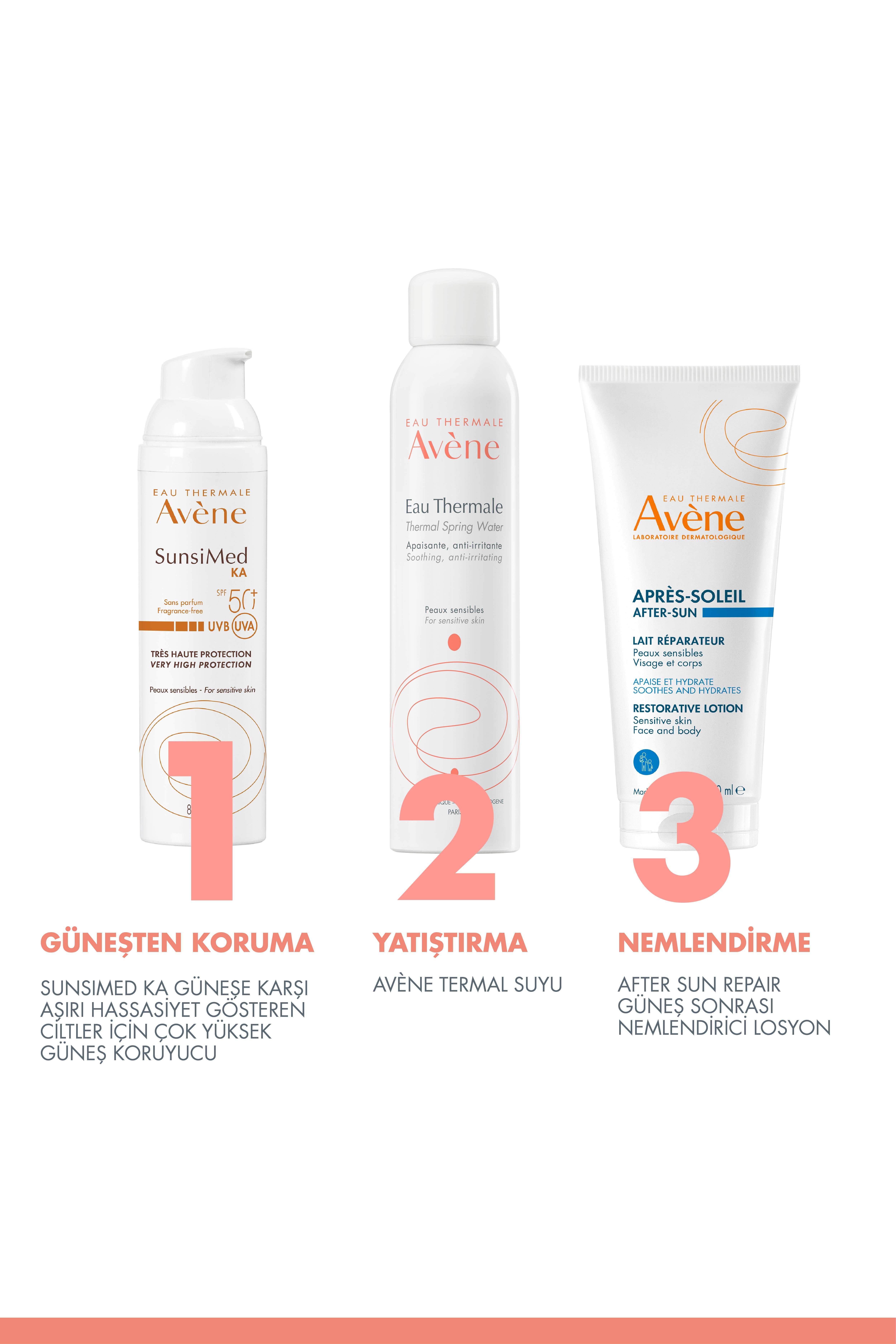 Avene Sunsimed Ka Güneş Kremi Spf 50 80 ml