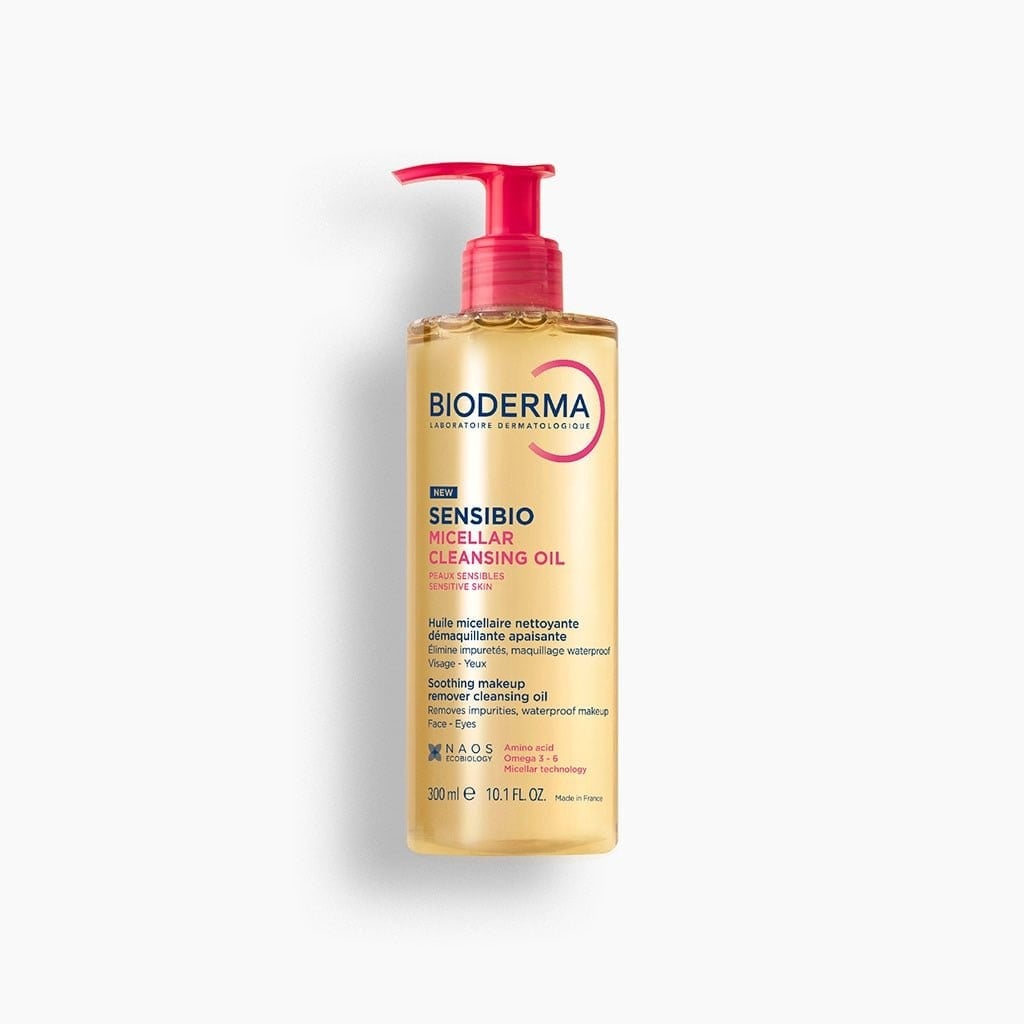 Bioderma Sensibio Micellar Cleansing Oil Hassas, Normal Ciltler Yağ Bazlı Yüz&Göz Makyaj Temizleyici 300 ML