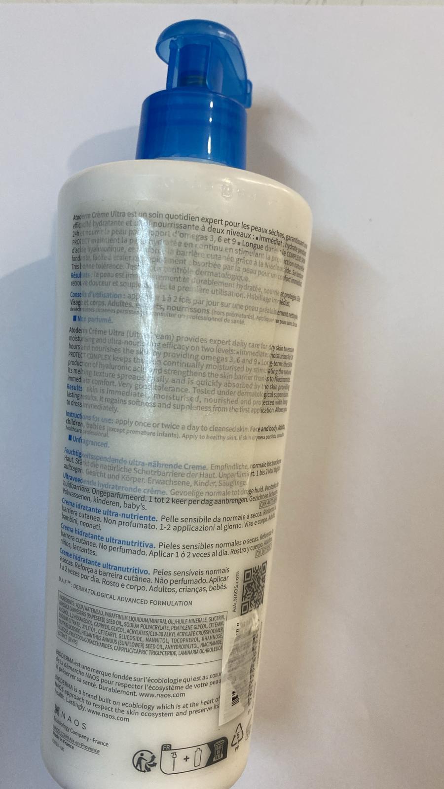 Boderma Atoderm Cream 500 ml