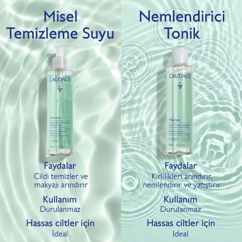 Caudalie Nemlendirici Tonik Vinoclean 100 ml