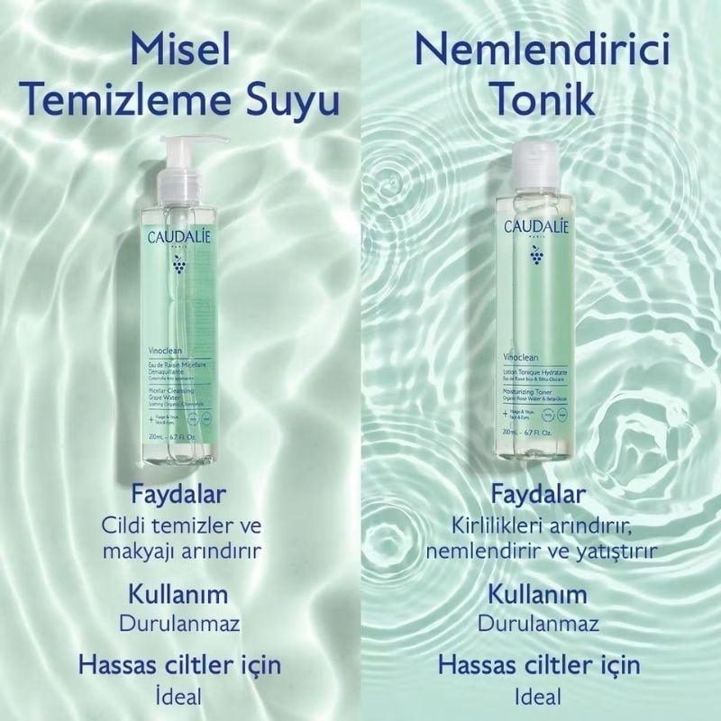 Caudalie Nemlendirici Tonik Vinoclean 100 ml