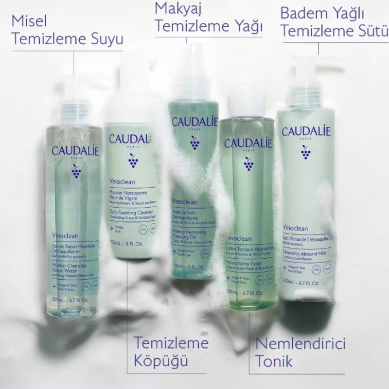 Caudalie Vinoclean Badem Yağlı Temizleme Sütü 200ml * YENİ