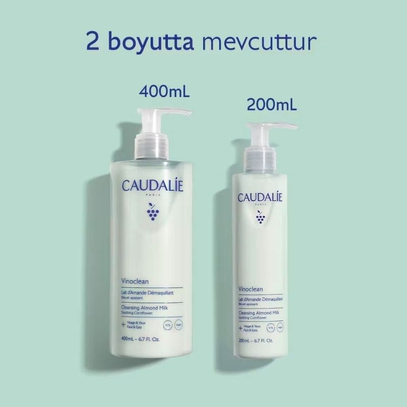 Caudalie Vinoclean Badem Yağlı Temizleme Sütü 400ml * YENİ