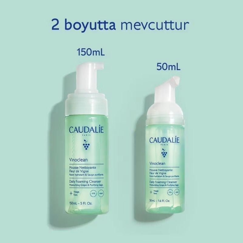 Caudalie Vinoclean Daily Cleanser İkili Avantajlı Ambalaj- Günlük Temizleme İkilisi