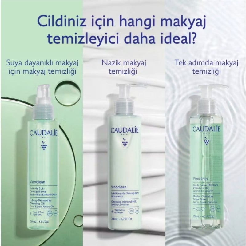 Caudalie Vinoclean Makyaj Temizleme Yağı - 150ml