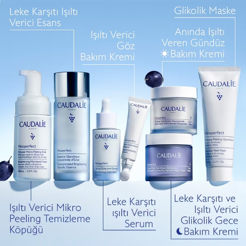 Caudalie Vinoperfect Işıltı Verici Mikro Peeling Temizleme Köpüğü 100 ml